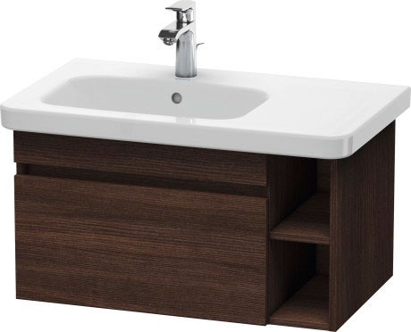 Duravit тумба подвесная под раковину, durastyle, ds639402121 цвет: каштан темный
