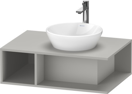 Duravit тумба подвесная под раковину 800 мм х 550 мм, d-neo, de495800707 цвет: бетонно-серый матовый
