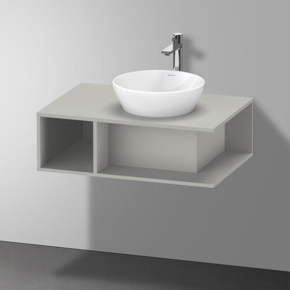 Duravit тумба подвесная под раковину 800 мм х 550 мм, d-neo, de495800707 цвет: бетонно-серый матовый