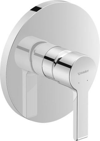 Duravit однорычажный смеситель для душа, b.2, b24210010010 цвет: хром