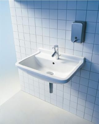 Duravit раковина подвесная strack 3 50х36 см, starck 3, 0300500000 цвет: белый