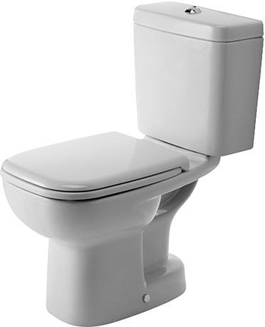 Duravit напольный комбинированный унитаз, d-code, 21110100002 цвет: белый