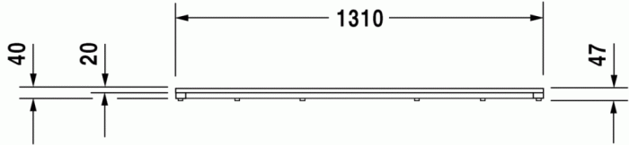 Duravit деревянная решетка для ванны, blue moon, 790851000000000 цвет: тик