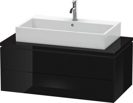 Duravit тумба подвесная для консоли, l-cube, lc581904040 цвет: черный