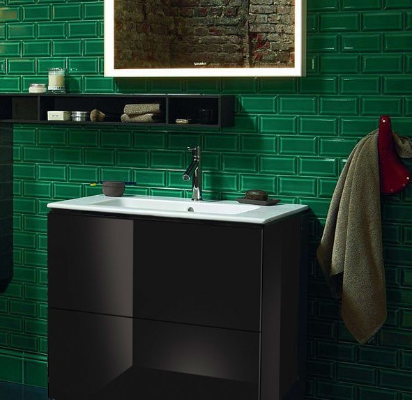 Duravit тумба подвесная для консоли, l-cube, lc581904040 цвет: черный