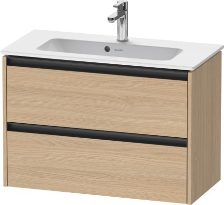 Duravit тумба подвесная под раковину 390 мм х 810 мм х 549 мм, ketho.2, k25256030300000 цвет: натуральный дуб