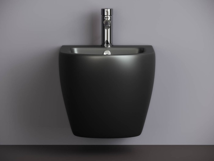 Ceramicanova биде metropol, cn4003mb цвет: чёрный