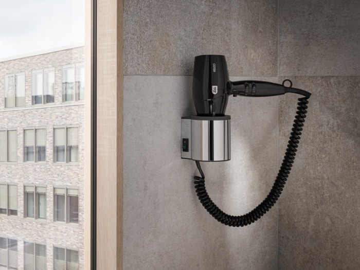 Keuco фен для сушки волос, plan, хром, темно-серый арт. 14995 010037