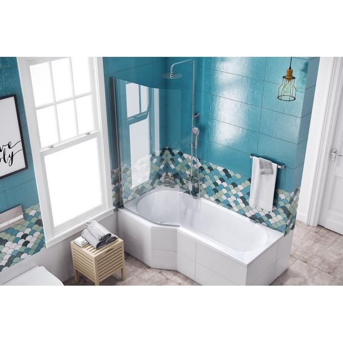 Шторка для ванны 75 см, Excellent Be spot, хром арт. KAEX.2309.750.LE