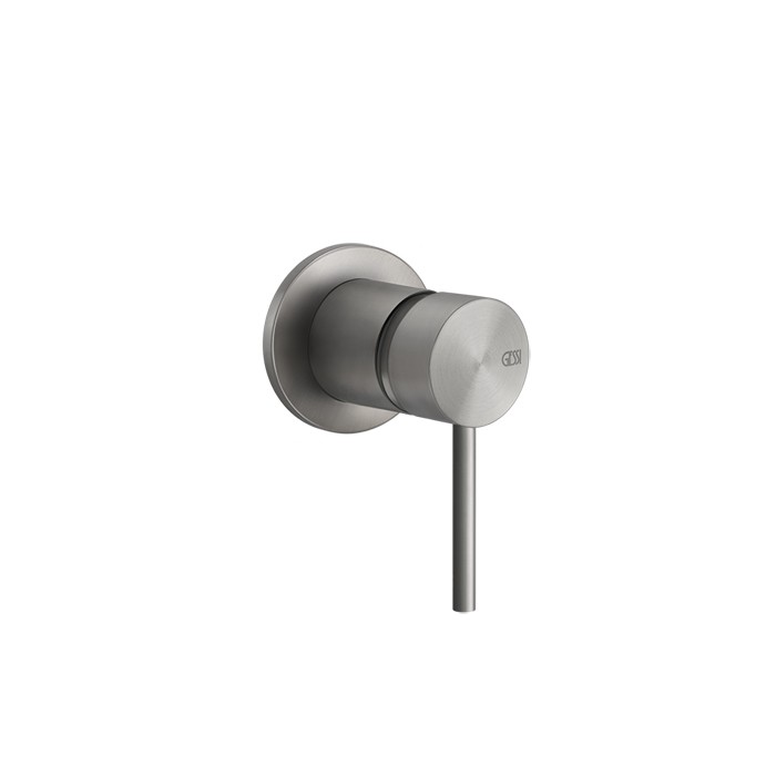 Gessi Встраиваемый однорычажный смеситель, на 1/2", картридж ?35 мм,одна позиция. цвет: шлифованная сталь, Shower316, 54019#239 цвет: шлифованная сталь