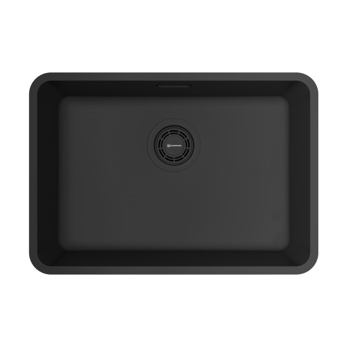 Omoikiri кухонная мойка Omi 53-U/I Ultra Mini, графит арт. 4997418