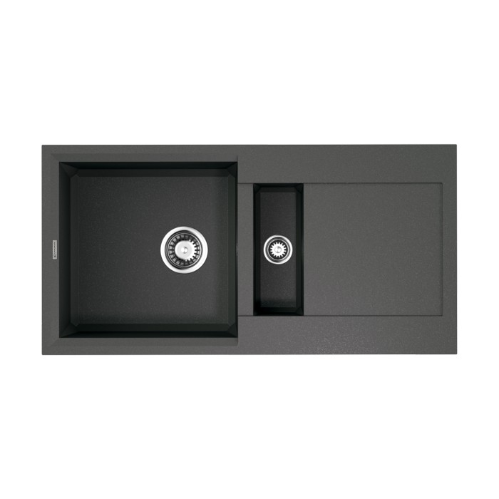 Omoikiri кухонная мойка Sakaime 86-2, платина арт. 4993203