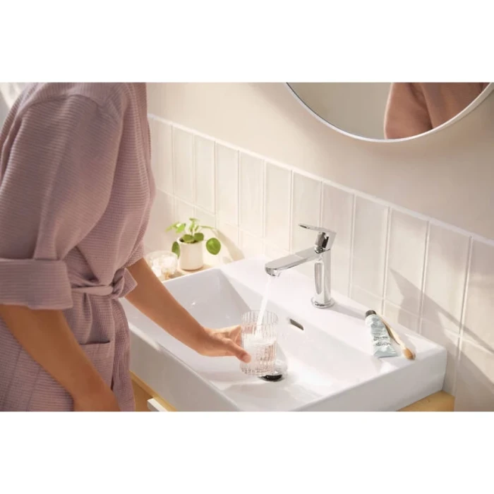 Hansgrohe смеситель для раковины без донного клапана coolstart, Rebris S, хром арт. 72520000