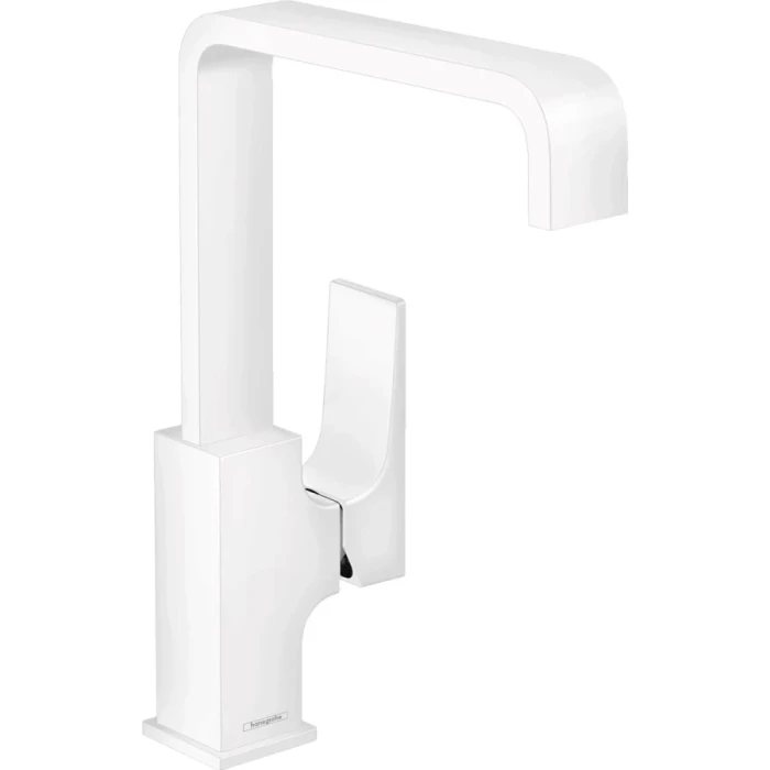 Hansgrohe смеситель для раковины с донным клапаном, Metropol, белый арт. 32511700