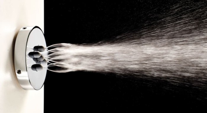 Bossini форсунка боковая для душа wall, nebulizair, хром арт. i00214.030