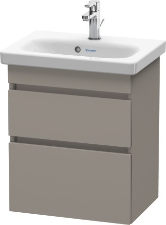 Duravit тумба подвесная под раковину, durastyle, ds6403 4949 цвет: базальт матовый