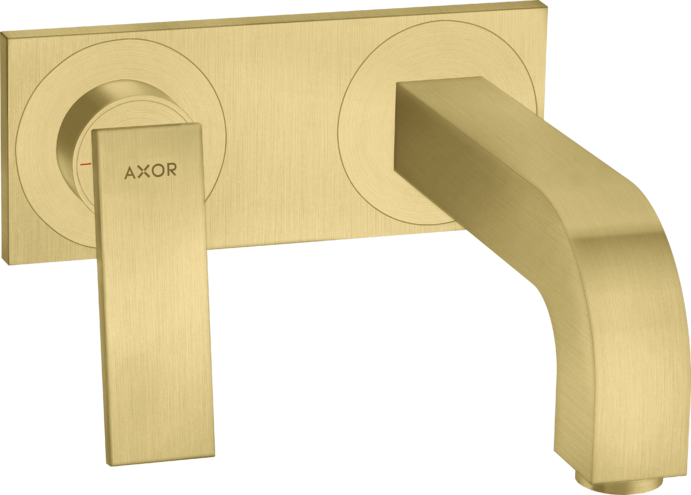 AXOR смеситель для раковины, настенный, Citterio, шлифованная медь арт. 39119950