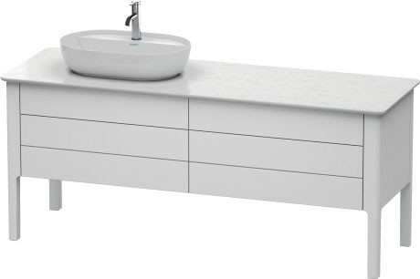 Duravit тумба напольная под столешницу, luv, lu9568l3636 цвет: белый