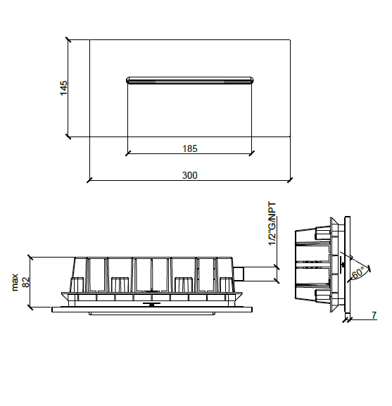 Almar излив для ванны waterfalls and bath spout, арт. e044137.hb