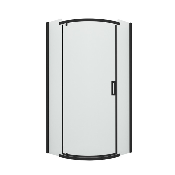 Душевое ограждение 90x90x195, New trendy New komfort black, черный арт. K-0469