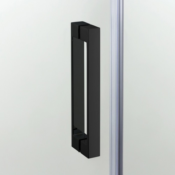 Душевое ограждение 90x90x195, New trendy New komfort black, черный арт. K-0469