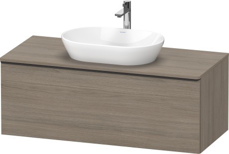 Duravit тумба подвесная под раковину 1200 мм х 550 мм и консолью, d-neo, de494903535 цвет: дуб терра