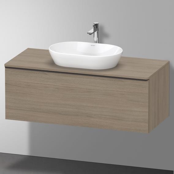 Duravit тумба подвесная под раковину 1200 мм х 550 мм и консолью, d-neo, de494903535 цвет: дуб терра