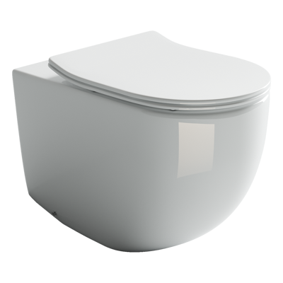 Ceramicanova унитаз с сиденьем metropol, cn4004 цвет: белый