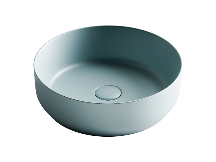 Ceramicanova раковина накладная element, cn6022mlg цвет: зеленый