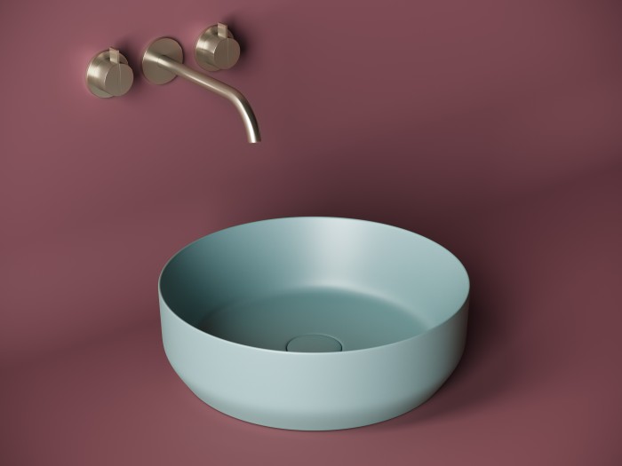 Ceramicanova раковина накладная element, cn6022mlg цвет: зеленый