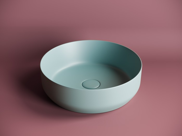 Ceramicanova раковина накладная element, cn6022mlg цвет: зеленый