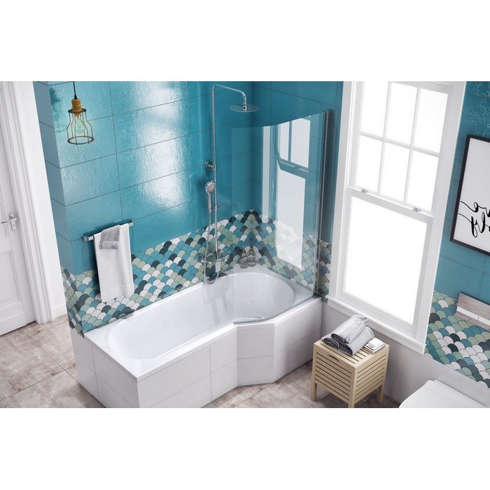 Шторка для ванны 75 см, Excellent Be spot, хром арт. KAEX.2309.750.PR