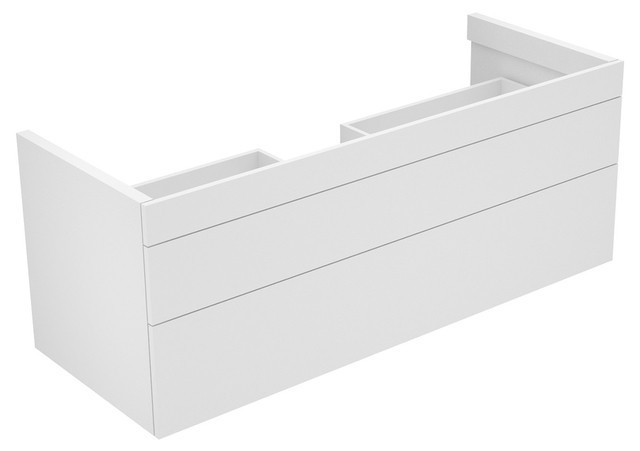 Keuco тумба подвесная под раковину с двумя выдвижными фронтами, edition 400, кашемир арт. 31561 450000
