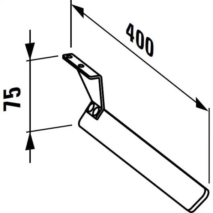 LAUFEN полотенцедержатель для 1070.4/8, PALACE - 3.8170.8.004.000.1