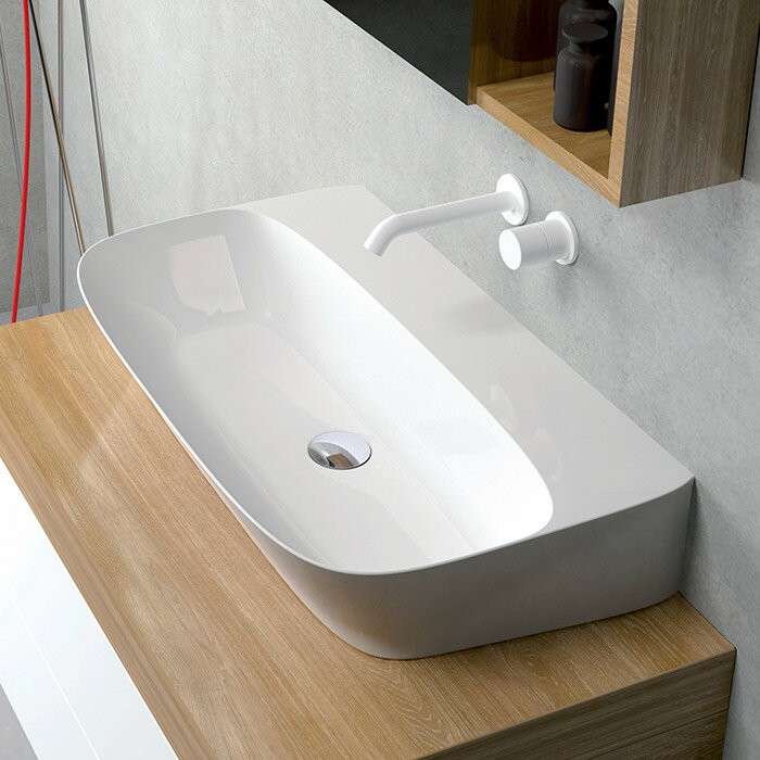 Azzurra Раковина 45x65 PRUA, PRLP06545T0MBI/(PRU265 bi)*0 цвет: белый