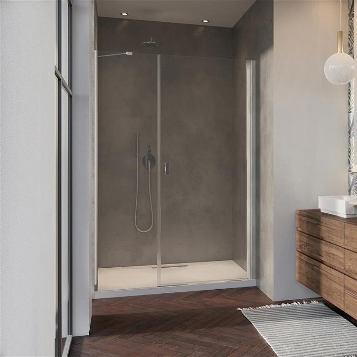 Radaway душевая дверь dws i 130 r профиль хром стекло прозрачное, Nes - 10028130-01-01R