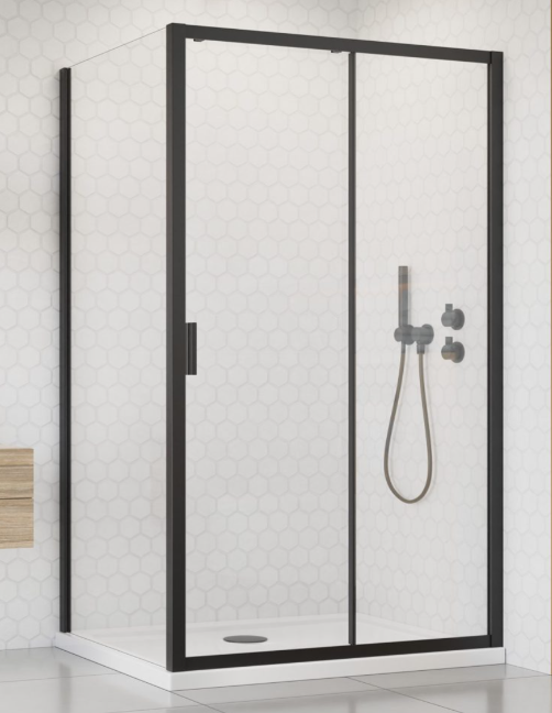 Radaway душевая кабина black dwj+s, 130х90, ALIENTA - 10260130-54-01, 10270090-54-01