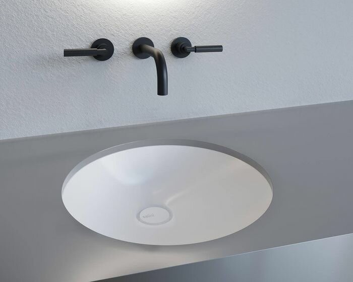 Salini раковина 42x42, marea, 1802208mrf цвет: матовый белый