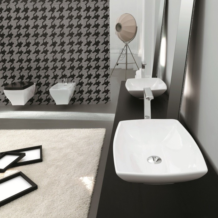 ArtCeram раковина (накладная), jzl002 05 00 jazz цвет: белый матовый