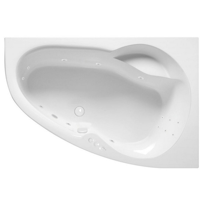 Ванна 160x95 (правая) smart, Excellent Newa, белый арт. WAEX.NEP16.SMART.WH