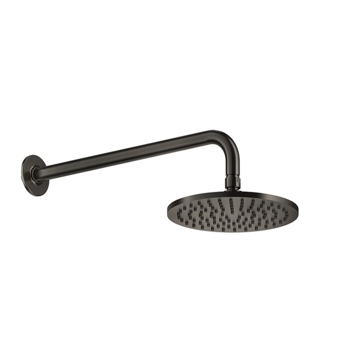 Gessi Душевая головка шарнирная на 1/2” с защитой отизвесткового налёта, Inciso, 58148#299 цвет: black xl