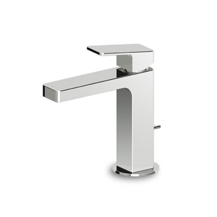 Zucchetti однорычажный смеситель для раковины на 1 отверстие с донным клапаном, jingle, хром арт. zin690