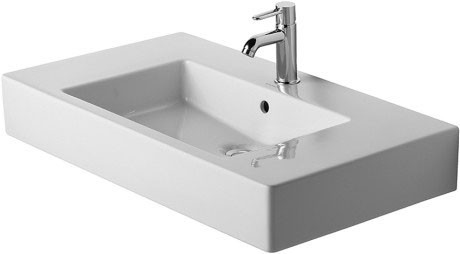 Duravit раковина для мебели 85х49 см, vero, 0329850000 цвет: белый