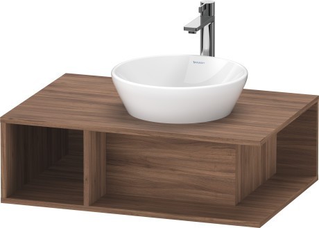Duravit тумба подвесная под раковину 800 мм х 550 мм, d-neo, de495807979 цвет: орех натуральный