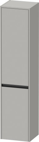 Duravit высокий шкаф с двумя дверцами петли слева 360 мм х 400 мм х 1760 мм, ketho.2, k21329l07070000 цвет: бетонно-серый матовый