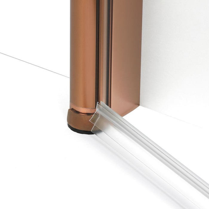 Душевое ограждение 70x100x195, New trendy New soleo copper brushed, браширо арт. K-2284-WP