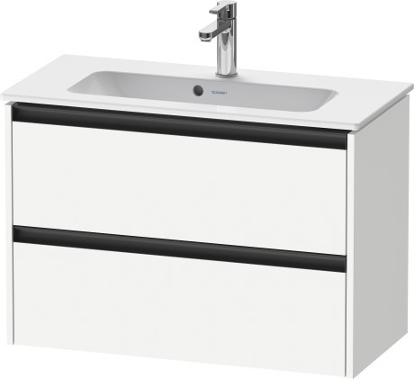 Duravit тумба подвесная под раковину 390 мм х 810 мм х 549 мм, ketho.2, k25256018180000 цвет: gres pietra grey opaco