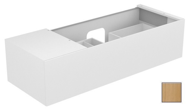 Keuco тумба подвесная под раковину справа с одним выдвижным фронтом, edition 11, дуб светлый арт. 31164 890000