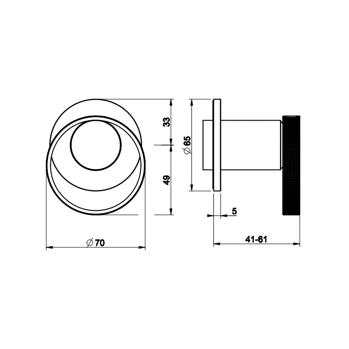 Gessi Встраиваемый однорычажный смеситель на 1 выход, Anello, 63409#031 цвет: хром