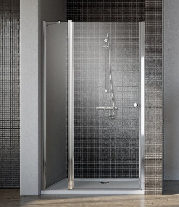 Radaway душевая дверь ii dwj 80 профиль хром стекло прозрачное, Eos II - 3799440-01L